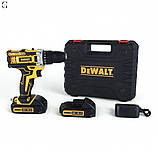 Шуруповерт акумуляторний DeWalt 24V з набором інструментів у кейсі, 2 акумулятори 5.0Ah, фото 2