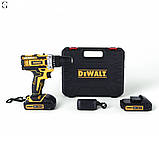 Шуруповерт акумуляторний DeWalt 24V з набором інструментів у кейсі, 2 акумулятори 5.0Ah, фото 4