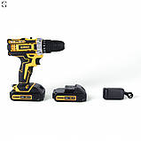 Шуруповерт акумуляторний DeWalt 24V з набором інструментів у кейсі, 2 акумулятори 5.0Ah, фото 8