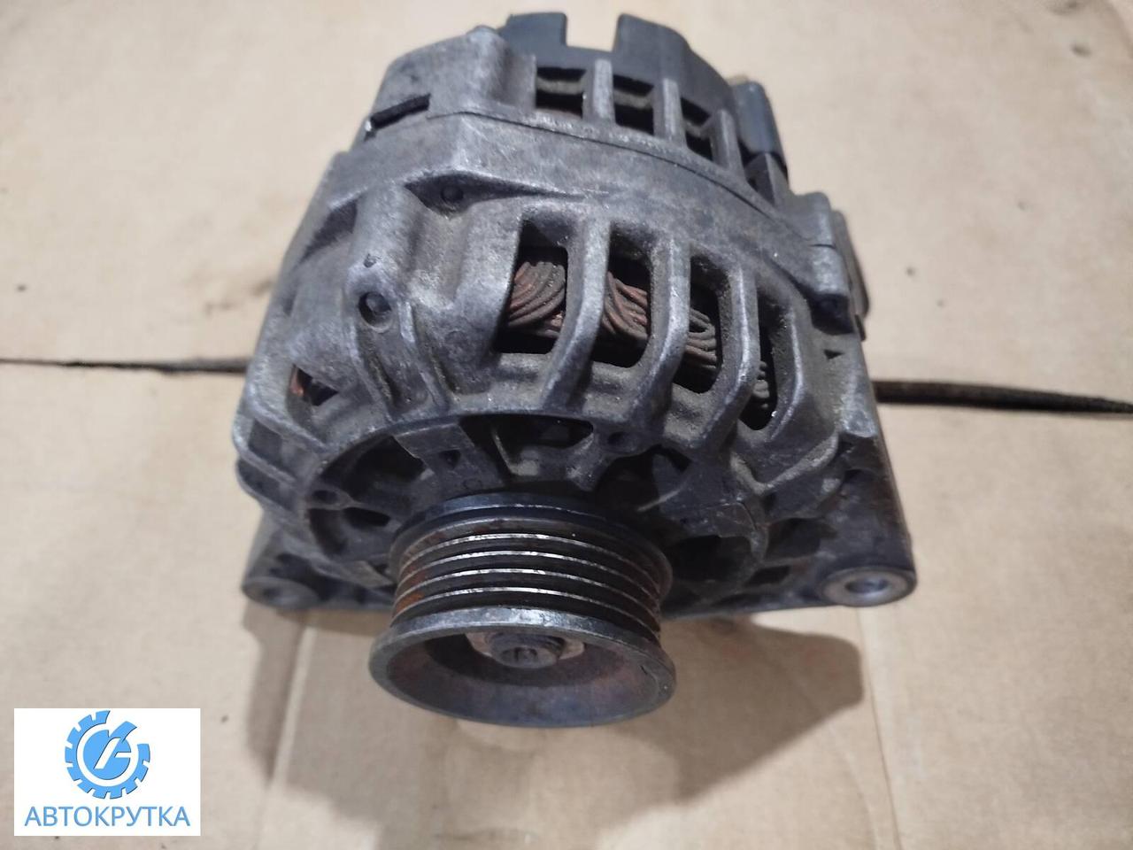 Генератор Audi A4 B6 2000-2004 1.6 1.8T 2.0 бензин 06B903016D (Ауді А4 Б6, Ауді А4), фото 1