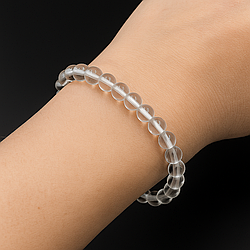 Гірський кришталь Ø6,3 браслет, 0426ТГ