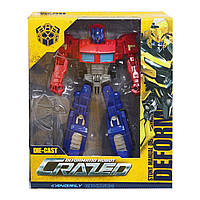 Трансформер робот-транспорт Optimus Prime червоний для дітей від 5 років (W8840)