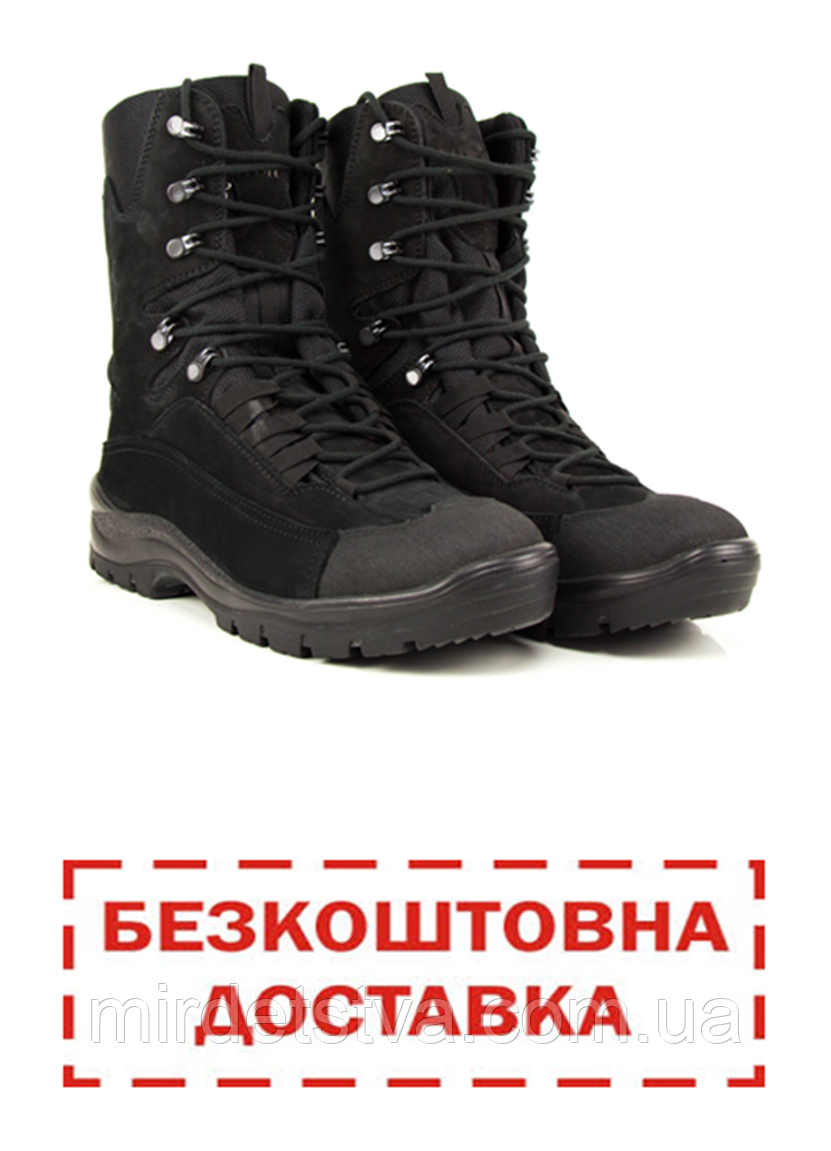 Тактичне взуття Тактичні берці демі Демісезонні чоловічі берці ЗСУ Stimul Стимул Отаман чорний розмір 36-47, фото 1