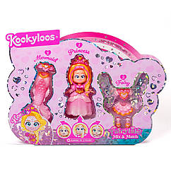 Лялька Kookyloos Fairytale Mix & Match Heart 3 in 1 - Серденько 3 в 1 принцеса, русалка, фея  PKLSP106IN220