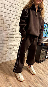 Костюм підлітковий спортивний тринитка на флісі