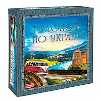 Настільна гра MiC Галопом по Україні, для подорожей, 32x32 см (21182)