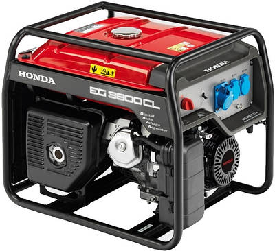 Бензиновий генератор Honda EG3600CL 3.6 кВт, бак 24 л, однофазний, 4-тактний двигун