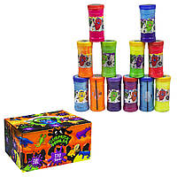 Слайм з глітером Dankotoys Surprise Ninja з сюрпризом і трубочкою, 370 г (SLM-08-01U)