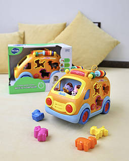 Машинка-сортер Автобус Hola 988