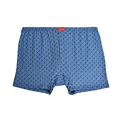 Чоловічі труси шорти облягаючі сімейні бавовна Атлет Atlet МО 000050 блакитні розмір 54