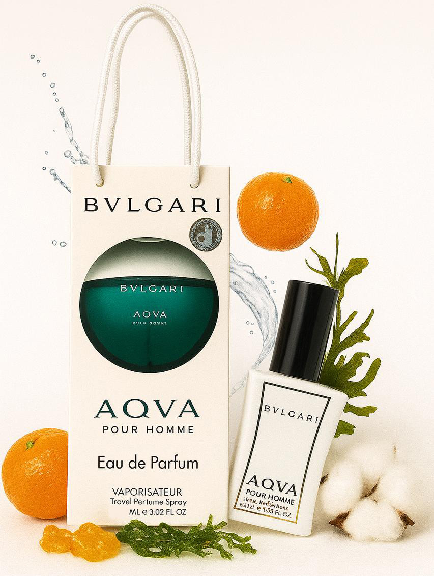 Bvlgari Aqua pour Homme (Булгарі Аква Повэр Хом) у подарунковій упаковці 50 мл. ОПТ, фото 1