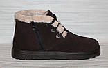 Черевики жіночі зимові великого розміру від виробника модель БМ25-201Б-1, фото 8