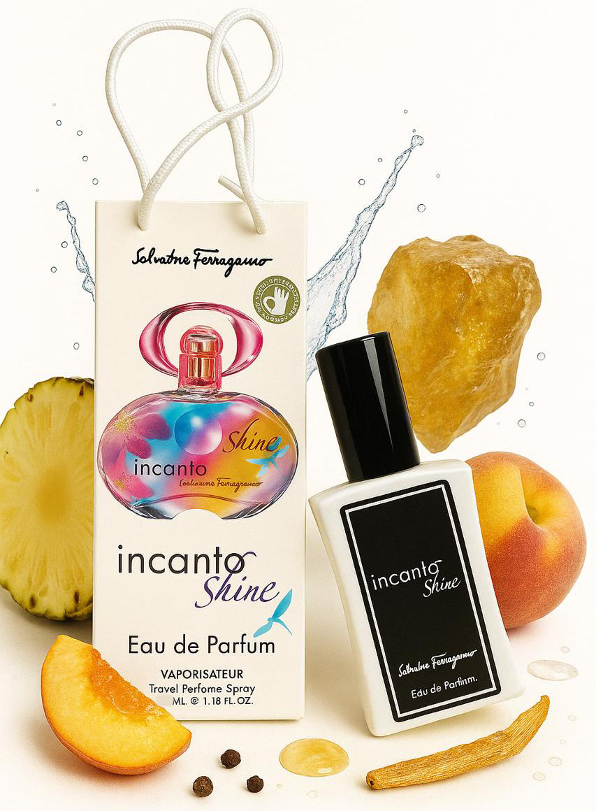 Incanto Shine Salvatore Ferragamo (Сальваторе Феррагамо Інканто Шайн) у подарунковій упаковці 50 мл. ОПТ, фото 1