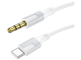Кабель Aux Borofone BL19 Type-C (Бiлий)