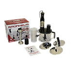 Мульти-блендерний набір GRUNHELM EBS-1000МG  1000 Вт з плавним регулюванням швидкості мірна склянка на 600 мл з кришечкою, фото 6