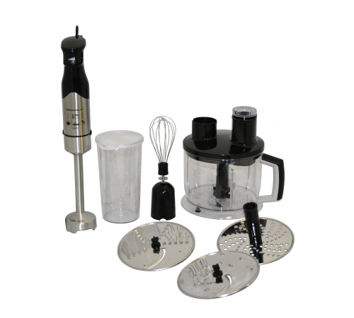 Мульти-блендерний набір GRUNHELM EBS-1000МG  1000 Вт з плавним регулюванням швидкості мірна склянка на 600 мл з кришечкою, фото 1