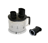 Мульти-блендерний набір GRUNHELM EBS-1000МG  1000 Вт з плавним регулюванням швидкості мірна склянка на 600 мл з кришечкою, фото 10