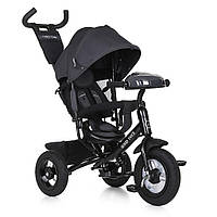 Триколісний велосипед коляска Turbo Trike MT 1006 2 стильний дитячий транспорт з батьківською ручкою TTR MT1006 2-GRAFIT 2025