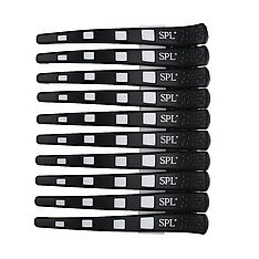 Затискачі для волосся із силіконовою вставкою SPL (колір в асортименті), 10 шт (964091)