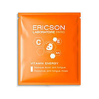 Біоцелюлозна маска для миттєвого "пробудження" шкіри RADIANCE ANTI-FATIGUE MASK ERICSON LABORATOIRE, 10 мл