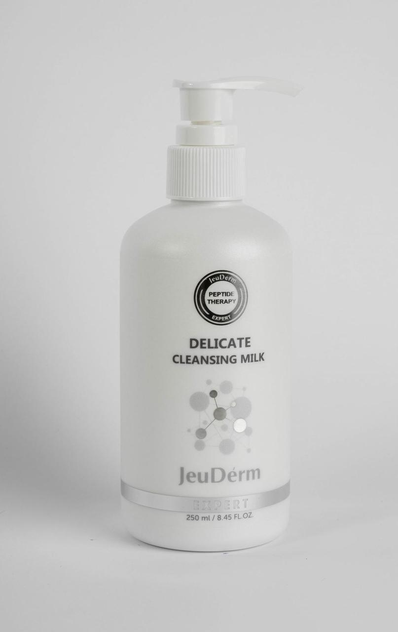 Делікатне очищувальне молочко Delicate Cleansing Milk JeuDerm, 250 мл, фото 1