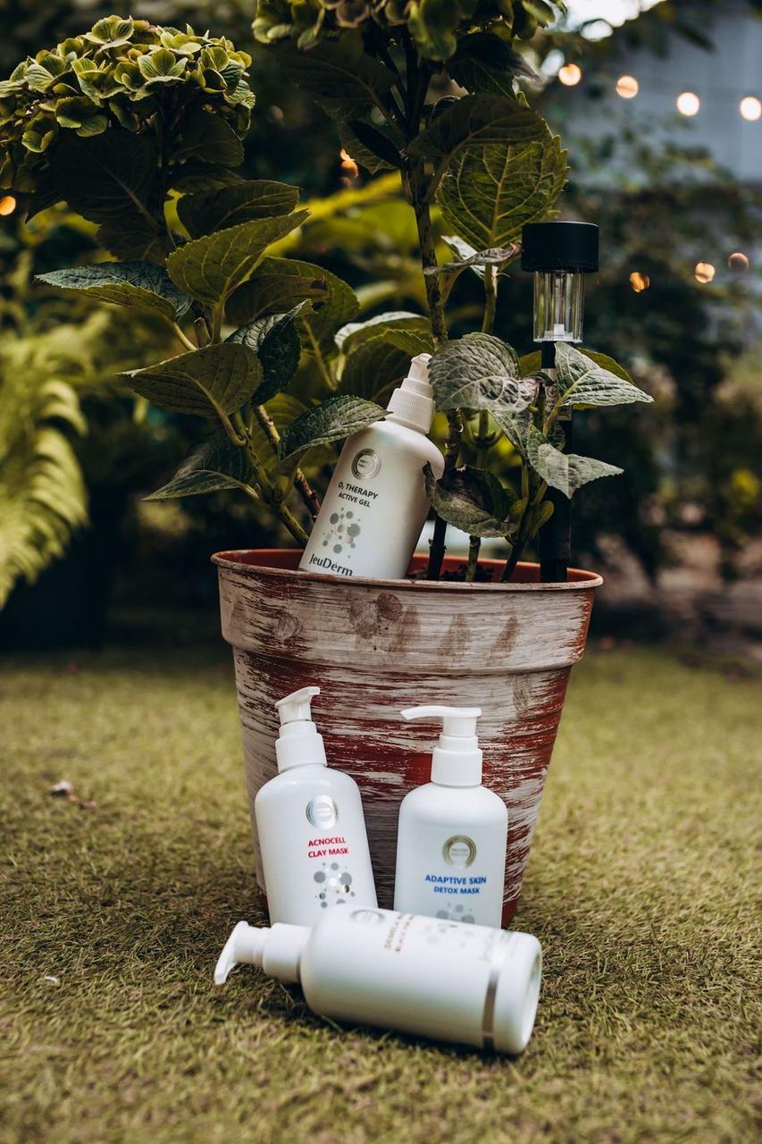 Відновлююча маска з водоростями для всіх типів шкіри обличчя Adaptive Skin Detox Mask JeuDerm, 250 мл, фото 1