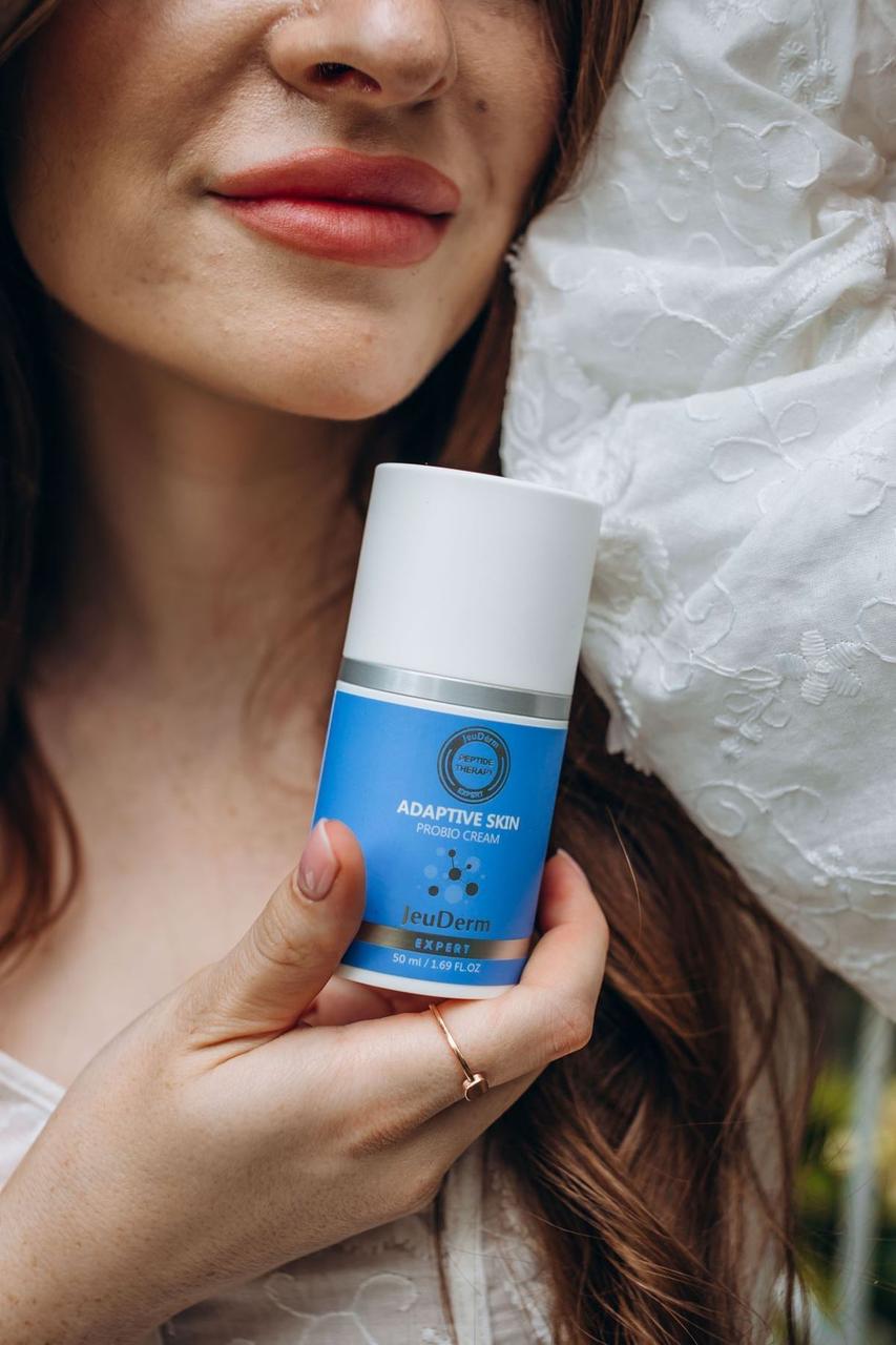 Відновлюючий крем для всіх типів шкіри обличчя Adaptive Skin Probio Cream JeuDerm, 50 мл, фото 1