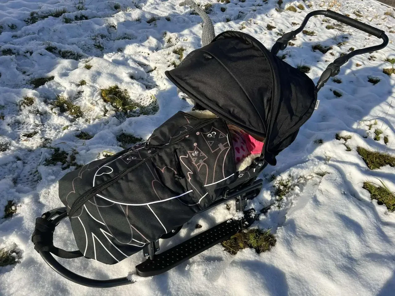 Польські санки-трансформер Rasper Delux 7в1 — овчина, колеса, комфорт і якість