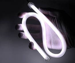 45 см гнучкі денні ходові вогні БІЛІ (ДХО, ДРЛ, DRL). Цена за ПАРУ