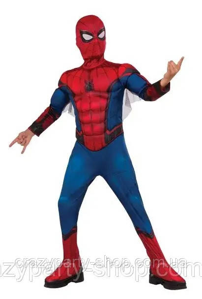 Карнавальний костюм Спайдермен Людина Павук ріст 128-134 см., фото 1