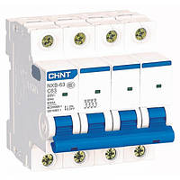 Модульний автоматичний вимикач NXB-63 4P C32 6kA CHINT