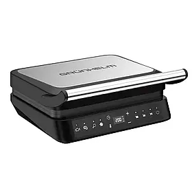 Гриль контактний GRUNHELM G2201 2200 Вт антипригарне покриття з рифленою поверхнею 230°C панель 300х230 мм