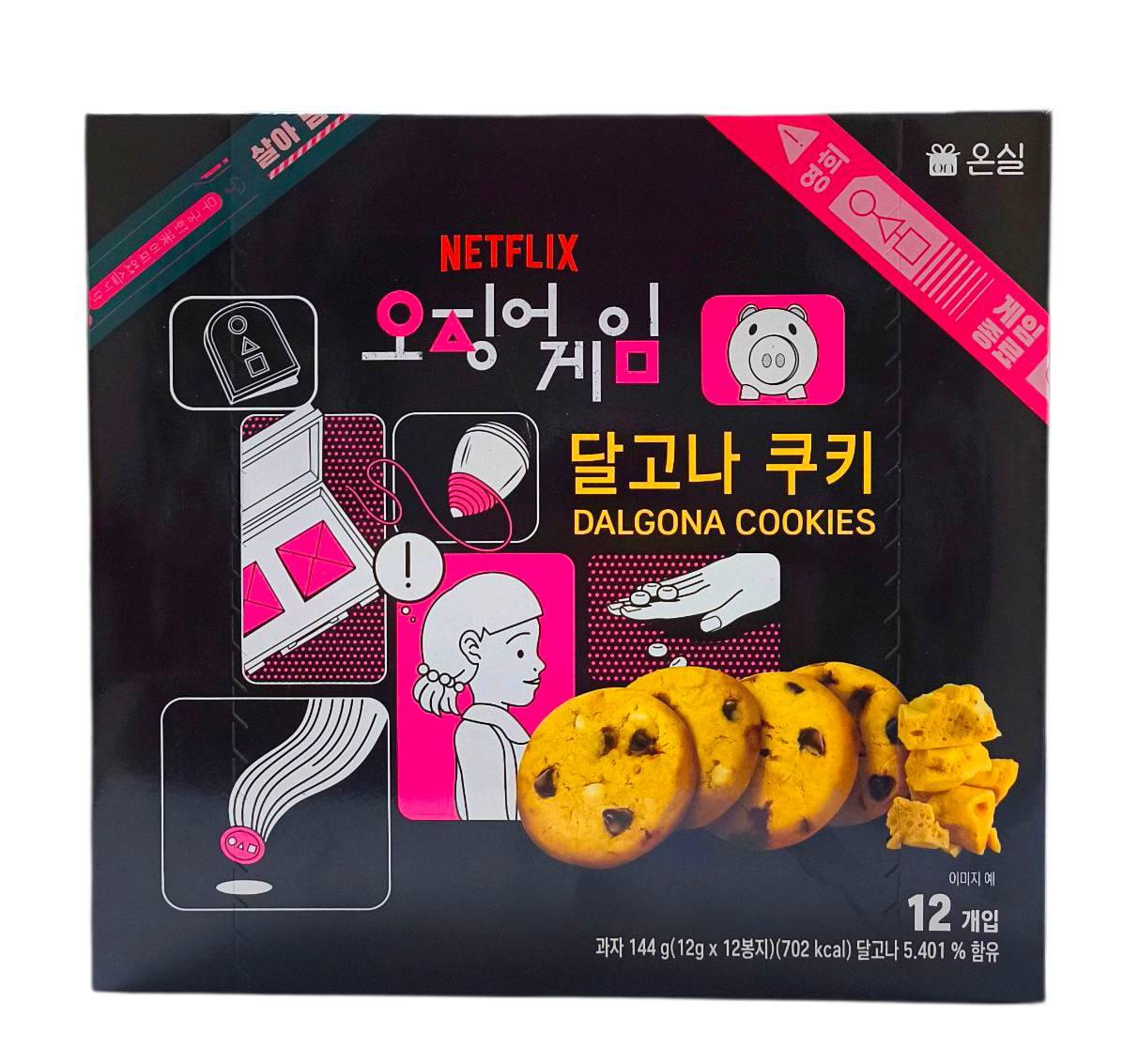 Печиво SquidGame Далгона 144 г, GEUMCHON BAKERY, фото 1