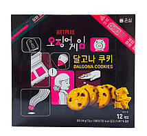 Печиво SquidGame Далгона 144 г, GEUMCHON BAKERY