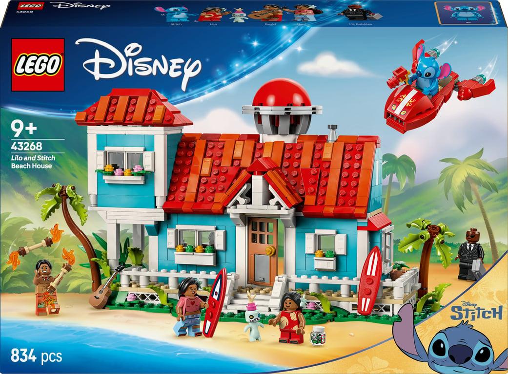 Блоковий конструктор LEGO Disney Пляжний будиночок Ліло та Стіча (43268), фото 1