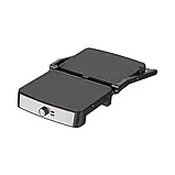 Гриль контактний GRUNHELM G2206 2200 Вт рифлена робоча поверхня з антипригарним покриттям 210 °C, фото 6