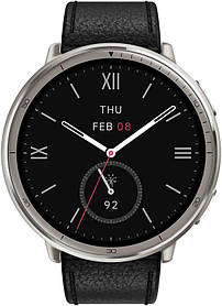 Смарт-годинник Amazfit Active 2 Black Leather