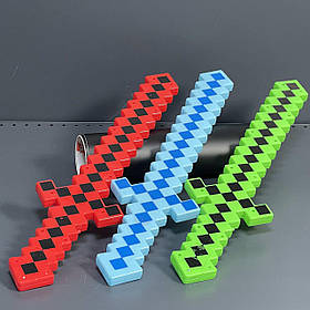 Іграшка дитяча меч звуковий "Minecraft", мікс, Детский светящийся меч "Майнкрафт"