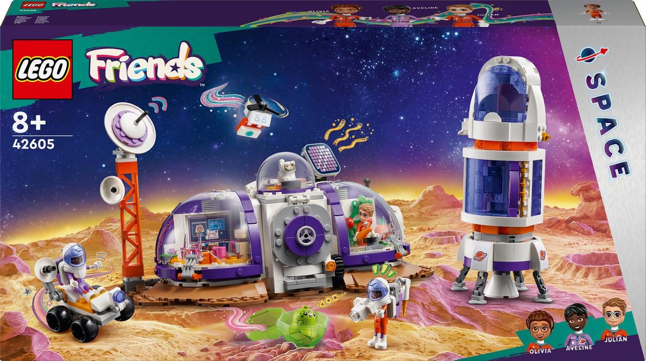 Блоковий конструктор LEGO Friends Космічна база на Марсі і ракета (42605), фото 1