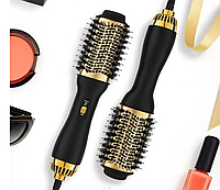 Фен щітка для сушіння укладання випрямлення завивки об'єму волосся з іонізацією стайлер гребінець випрямляч термощітка
