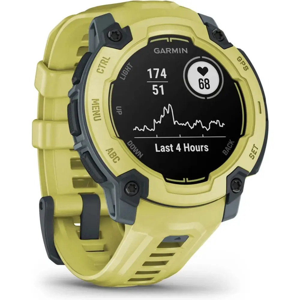 Смарт-годинник Garmin Instinct E 45mm Electric Lime with Electric Lime Band (010-02933-01), фото 1