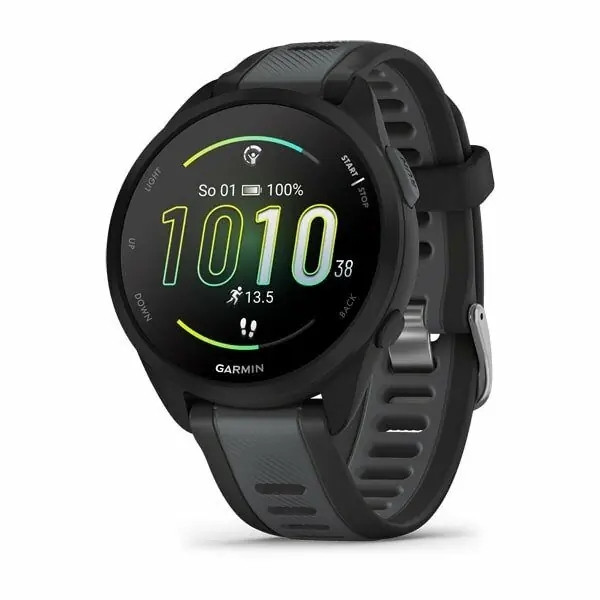 Смарт-годинник Garmin Forerunner 165 Black/Slate Gray (010-02863-20/A0/AC), фото 1