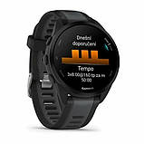 Смарт-годинник Garmin Forerunner 165 Black/Slate Gray (010-02863-20/A0/AC), фото 2