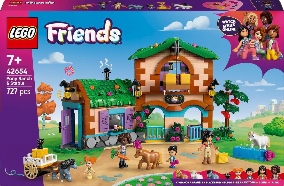 Блоковий конструктор LEGO Friends Ранчо і стайня поні (42654), фото 1