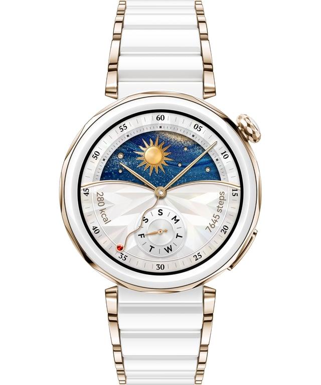 Смарт-годинник Huawei Watch GT 5 Pro 42 mm Ceramic White (55020DRC), фото 1