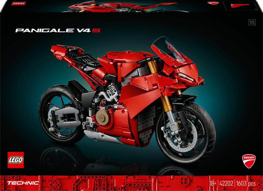 Блоковий конструктор LEGO Technic Мотоцикл Ducati Panigale V4 S 1603 деталі (42202), фото 1