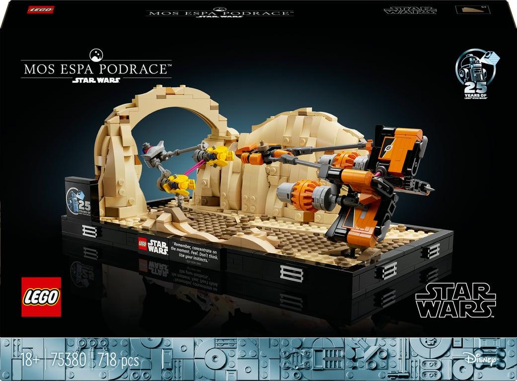 Блоковий конструктор LEGO Star Wars Діорама Mos Espa Podrace (75380), фото 1