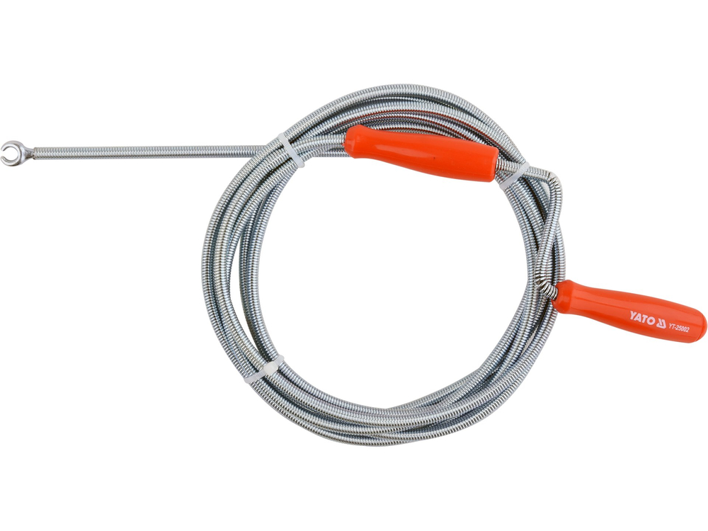 Трос для прочищення каналізації 3мх6мм YATO YT-25002, фото 1