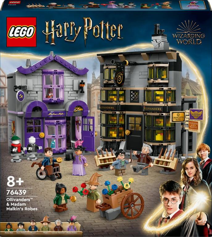 Блоковий конструктор LEGO Harry Potter Лавка Оллівандера та ательє мадам Малкін (76439), фото 1