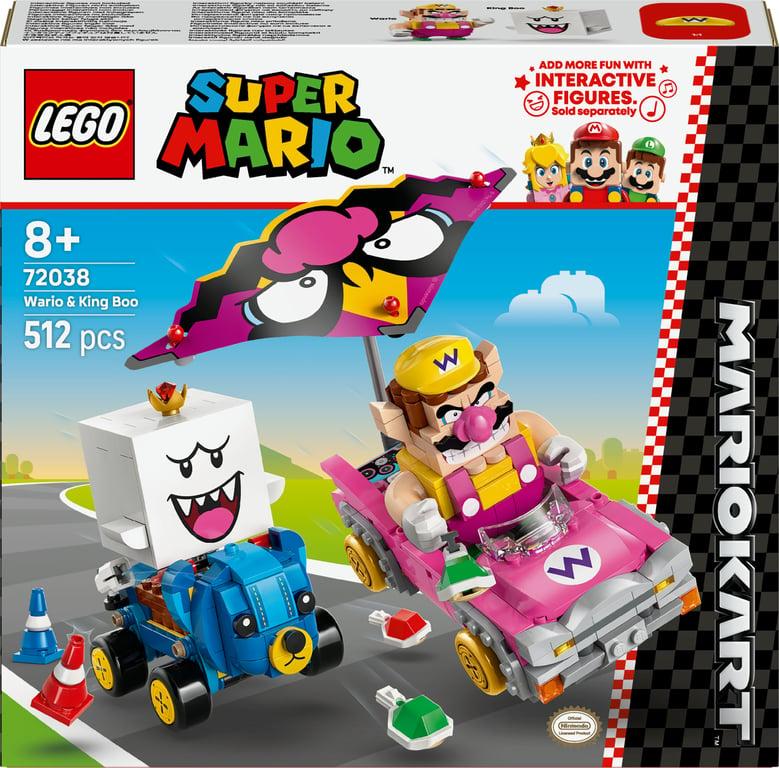Блоковий конструктор LEGO Super Mario Mario Kart – Wario і King Boo (72038), фото 1